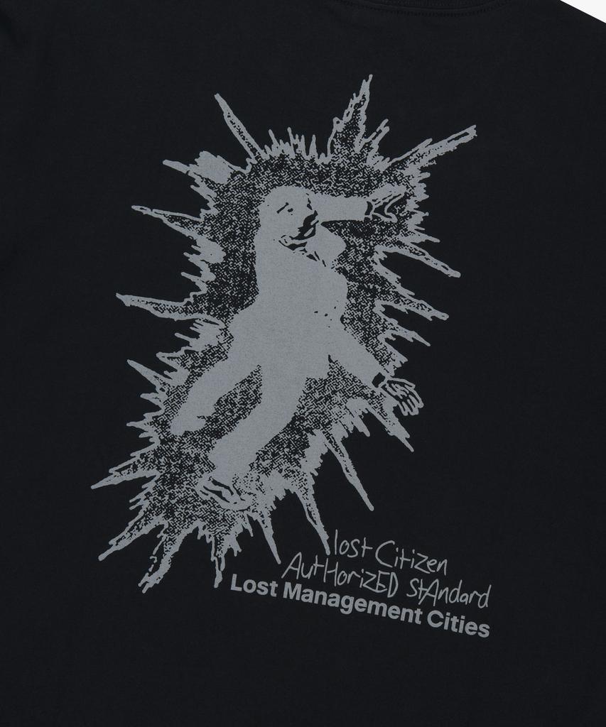 LMC Electric Man Long Slv Tee Black