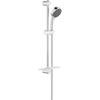 Ensemble De Douche GROHE Vitalio Comfort 100 Chromé - 2 Jets - Barre De Douche 600mm - Flexible 1750mm