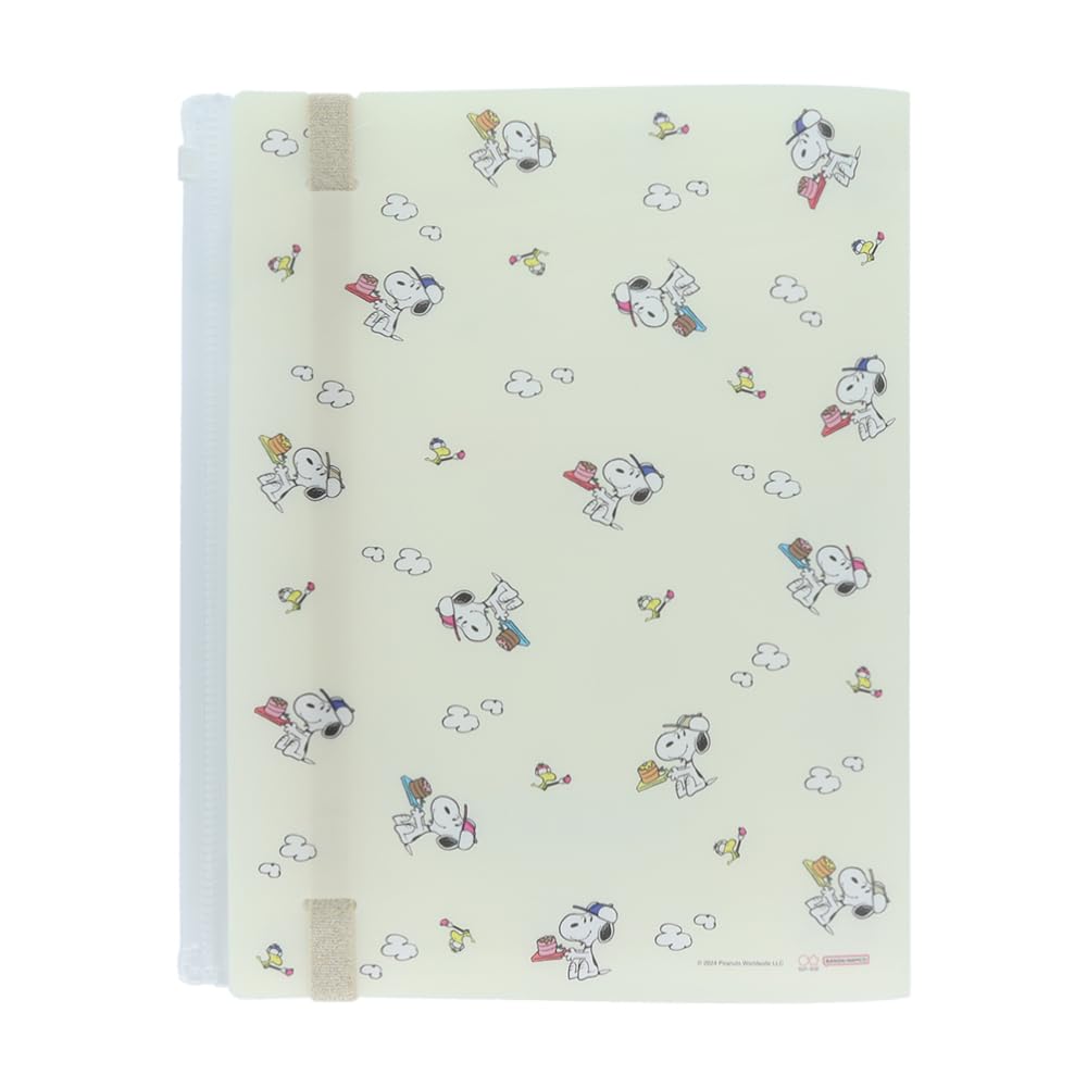 Sunstar Stationery Snoopy Clear File Play with Colors Camp S2139090
