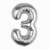 Number Balloons 32 Inch Foil for Birthday Party Decoration, Happy Birthday Photo Props 0-9