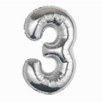 Number Balloons 32 Inch Foil for Birthday Party Decoration, Happy Birthday Photo Props 0-9