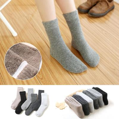 wint034_Unisex High-quality Wool Full-pile Winter Socks