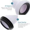 Toilet Drain Pipe Adapter, Plastic Toilet Sewer Drain Pipe Installation Seal Accessories Connector, Toilet Straight Pipe Shifter Toilet Connecting