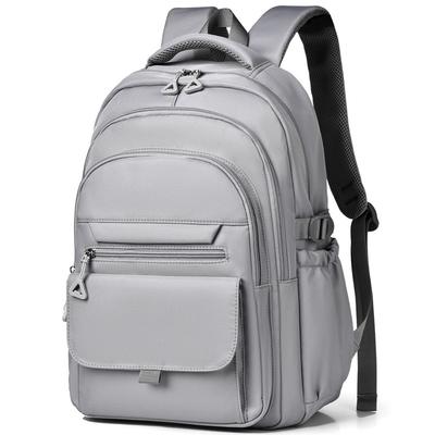 Fashion Unisex Multi-pocket Schoolbag Large-capacity Korean-style Backpack For Girl  Daily Commuting Backpack