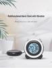 Multifunctional Loud Ringtone Alarm Clock with Vibration for Bedside - Model GH1101.