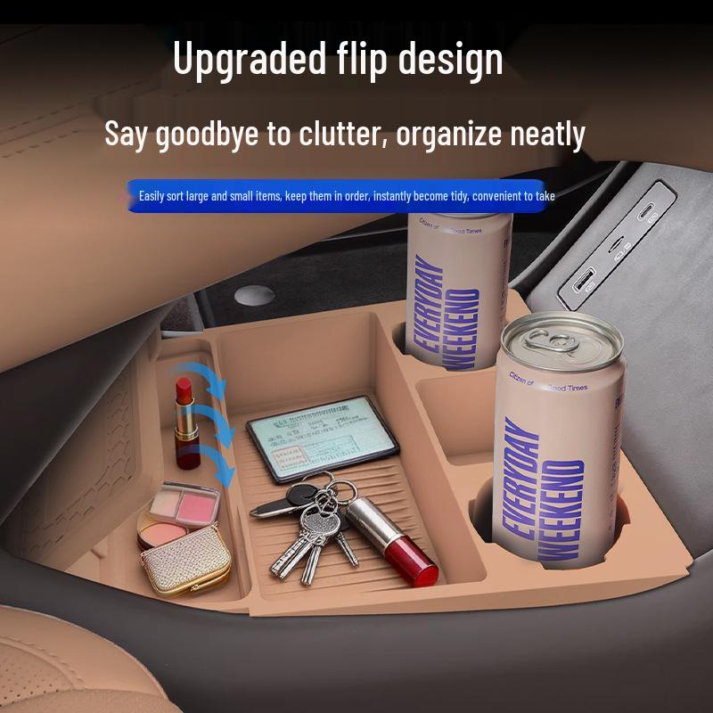 Denza N8L Silicone Center Console Storage Organizer - Car Interior Modification Accessory