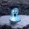 8Pcs/Set Water Sprites Figurine Luminous Mini Water Elf Ornament Miniature Cartoon Waterdrop Statue Toy Microlandscape Desktop Decoration Ornament