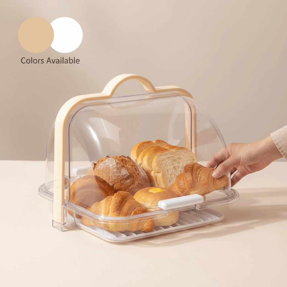 Sturdy Design Storage Box With Handle Reinforced Box High Quality Bread Container Bread Storage