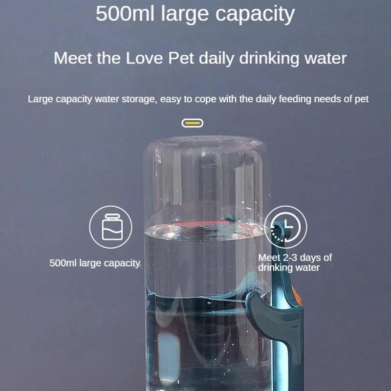 Hanging Pet Drinker Automatic Water Dispenser For Small Animal Pet Adjustment Pet Water Bottle For Parrots Birds Rabbits Cat Dog