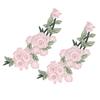 Embroidered Patch Sew On Flower Cotton Environmental Unique DIY Clothing Accessories for Vests Hats Rose