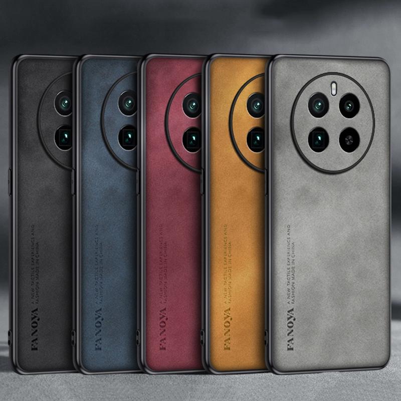 For Realme GT5 Pro Case Luxury PU Leather Phone Case For Realme GT5 Pro 5G Back Cover Silicone Shockproof Full Protection Coque