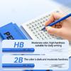 10PCS Hexagonal Grip Wooden Writing Pencils Wood Writing Pencils for Student Sketching Drawing School Office Supplies