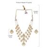 Ethnic Kundan & Pearls Multi Layers Bridal Necklace Set For Women