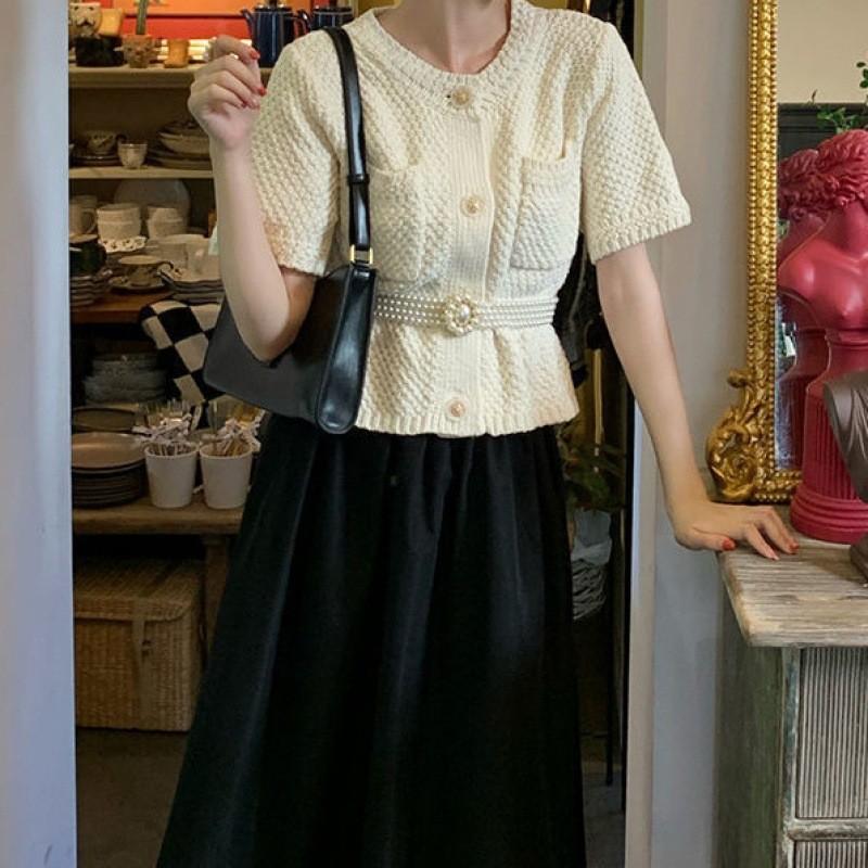 

Trendy Pearl White Wide Waist Belt For Women Versatile Accessory For Elegant Dresses And Coats