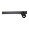 Wandleuchte Magnet 9W+1Xgu10 3000/4000K Schwarz Rechts