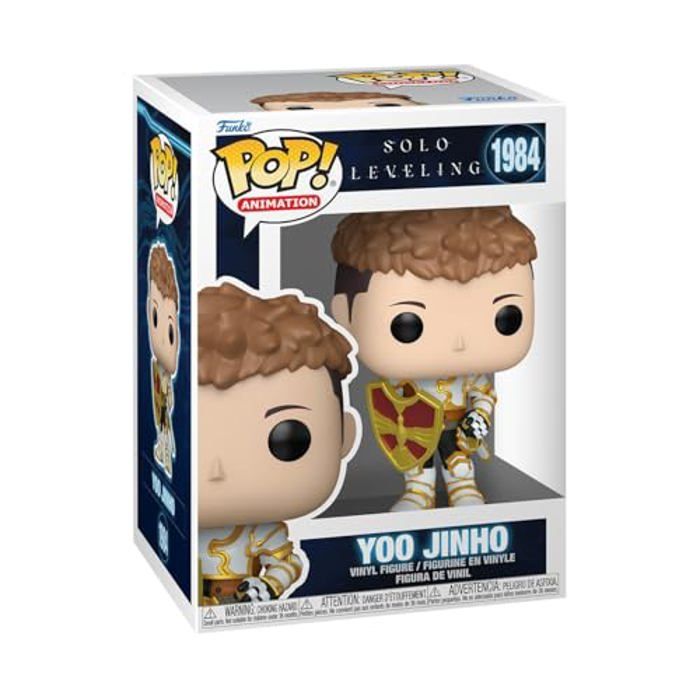 Figurine - Funko Pop! - Yoo Jinho - Vinyle - 9,5 cm - Cadeau pour Fans - Solo Leveling