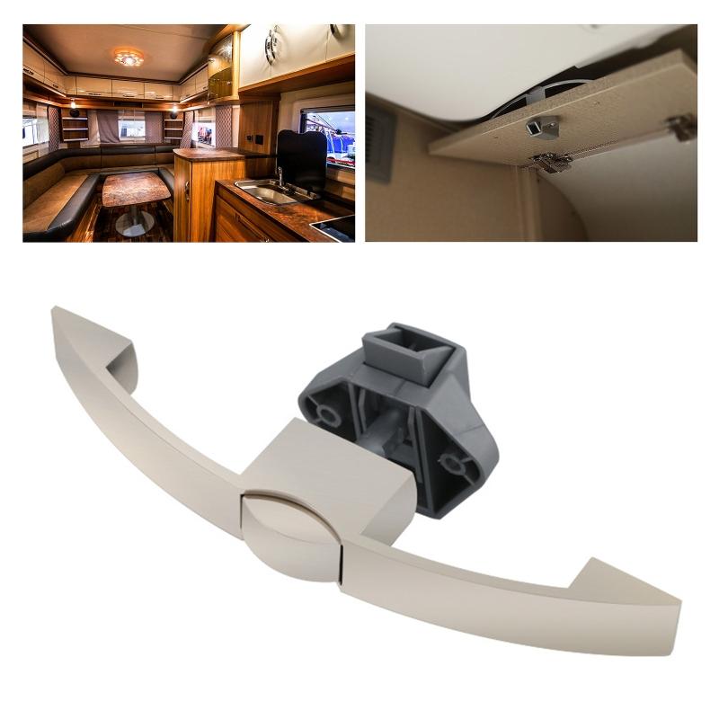 Auto Parts Push Button for Latch Cabinet Door Catch Keyless Cupboard Locks for RV Yachts Motorhome for Camper Caravan Ho