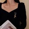 New Fashion Animal Series Colorful Exaggerated Temperament Creativity High Sense Brooch Jewelry Item Christmas Gifts