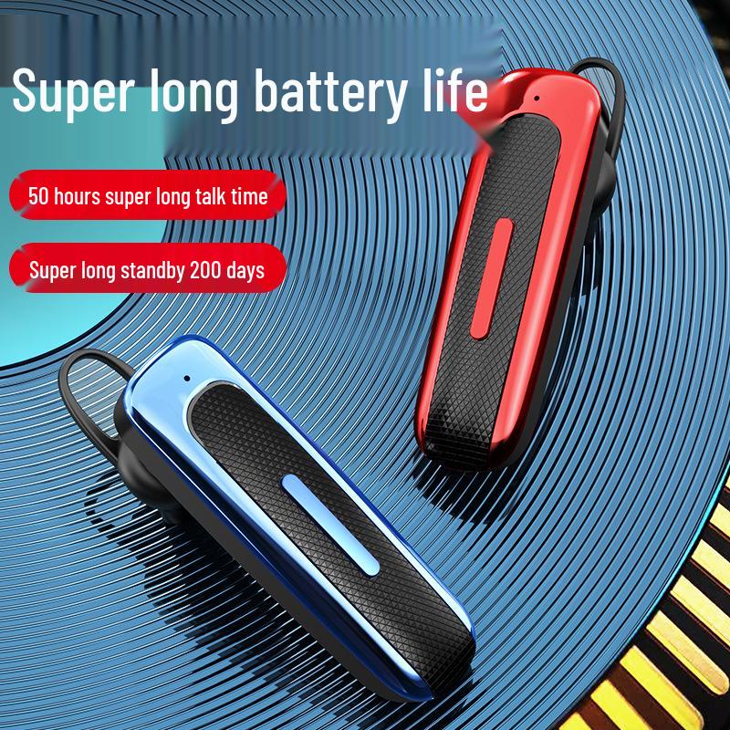 E1 Bluetooth 5.0 Single Ear Hook with Long Battery Life for Business