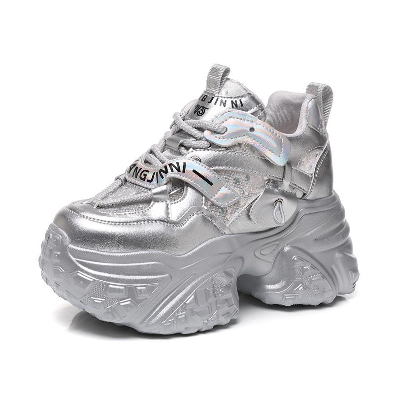 HS6166 Women's 2025 Spring Platform Height-Boosting Sneakers