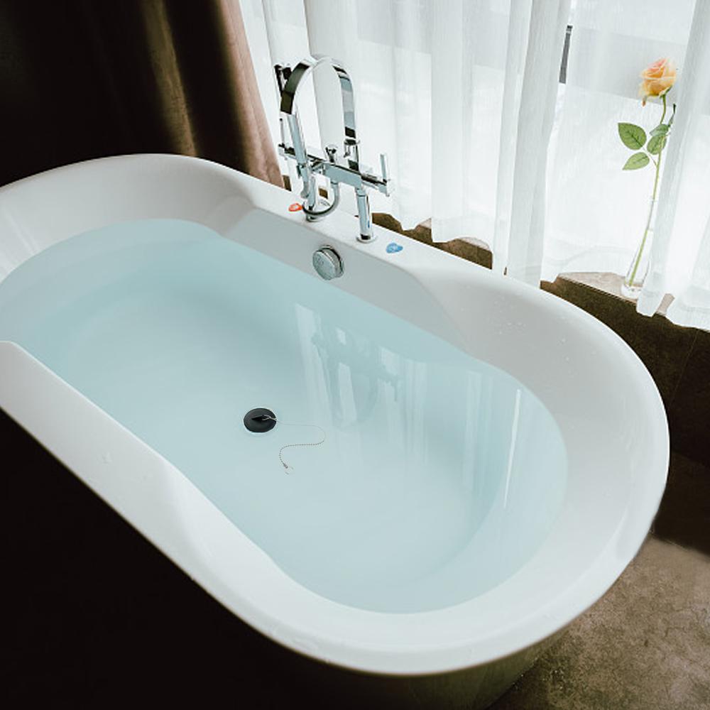 8/2 Stück Spülbeckenstöpsel Universal Gummi Abflussstopfen Mit Runder Kugelkette Bad Spülbecken Abflussstopfen Für Küche Und Badezimmer Passend