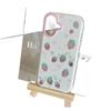 Rounded Edge IMD Strawberry Star Phone Case for iPhone 17 Pro Max, Compatible with 15 Pro and iPhone 16, Designed for Women