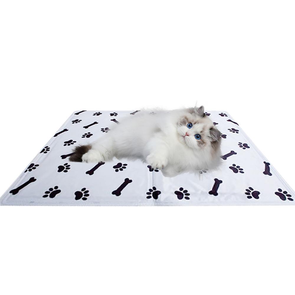 Pet Cooling Mat Chill Mat For Cats Dogs Sleeping Cushion Easy Washable Pet Activity Bed Training Pad For Sofa Floor Kennel Crate