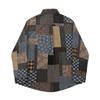 CHANGE WELL Japanese Pattern Fashion Autumn Clothes Silhouette Patchwork Print Print Long Sleeve Shirt Cotton Men's "2023 Autumn/Winter" All-Over 100%
