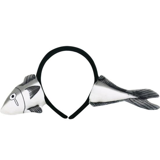 

Funny Weird Fish Carrot Hair Hoop Headband Cosplay Party Headwear Accessory Fish