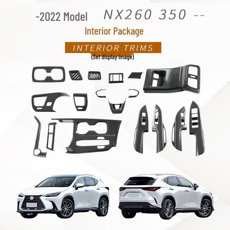 2022 Lexus NX260/350 Interior Mods: Door Handle, Air Vent, Steering Wheel, Cup Holder