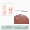 Professioneller Schminkpuppenkopf Glatzkopf Schaufensterpuppenmodell Zum Herstellen von Perücken Styling-Kappen Friseurhut Kopfbedeckung Ausstellungsständer