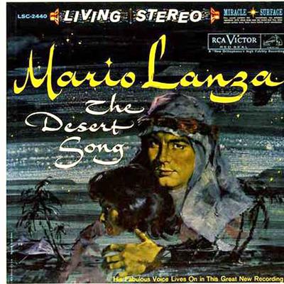 LP Record MARIO LANZA - The Desert Song LSC2440 RCA Victor Red  1960 US Classical Used