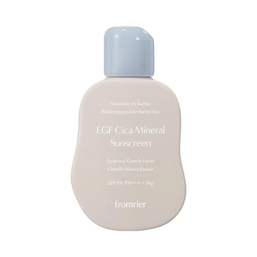 FROMRIER Vegan EGF Cica Mineral Sunscreen