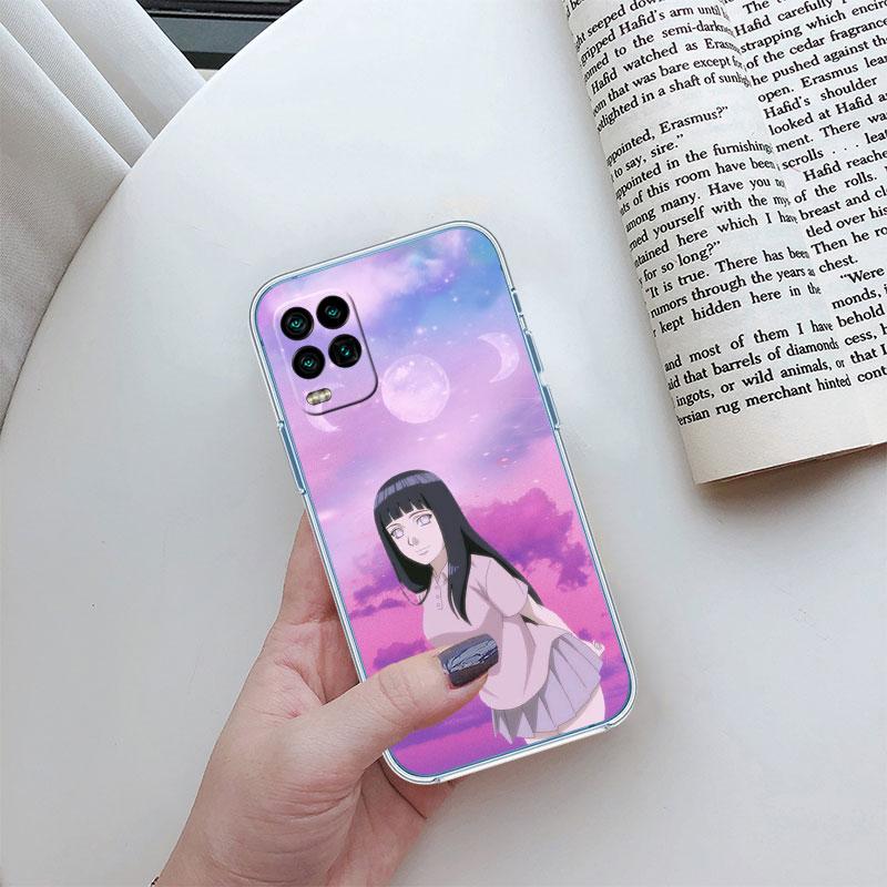 Hyuuga Hinata Naruto Transparent Phone Case for Motorola Moto Edge 20 30 40 50 S30 Fusion Ultra Pro Neo Lite