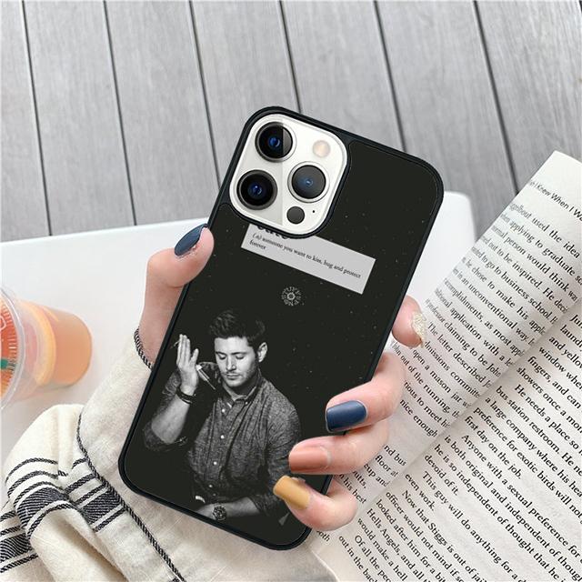 dean winchester supernatural Phone Case Cover For iPhone 17 Air 15 16 14 13 12 Pro Max 11 Pro Max Plus Coque Shell