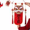 Knitted Hanging Ornament Red Color Wall Hanging Decoration  Chinese New Year