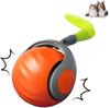 New Cat Interactive Ball Toy Automatic Rolling Ball Faux Tail Smart Pet Electric Toy Dog Cat Training Imitate Mouse for Pet Play