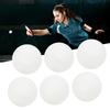 6Pcs Set REGAIL Table Tennis Balls 3 Star ABS Plastic Ball for Pingpong Training Sports6Pcs ‑ White Plastic Box