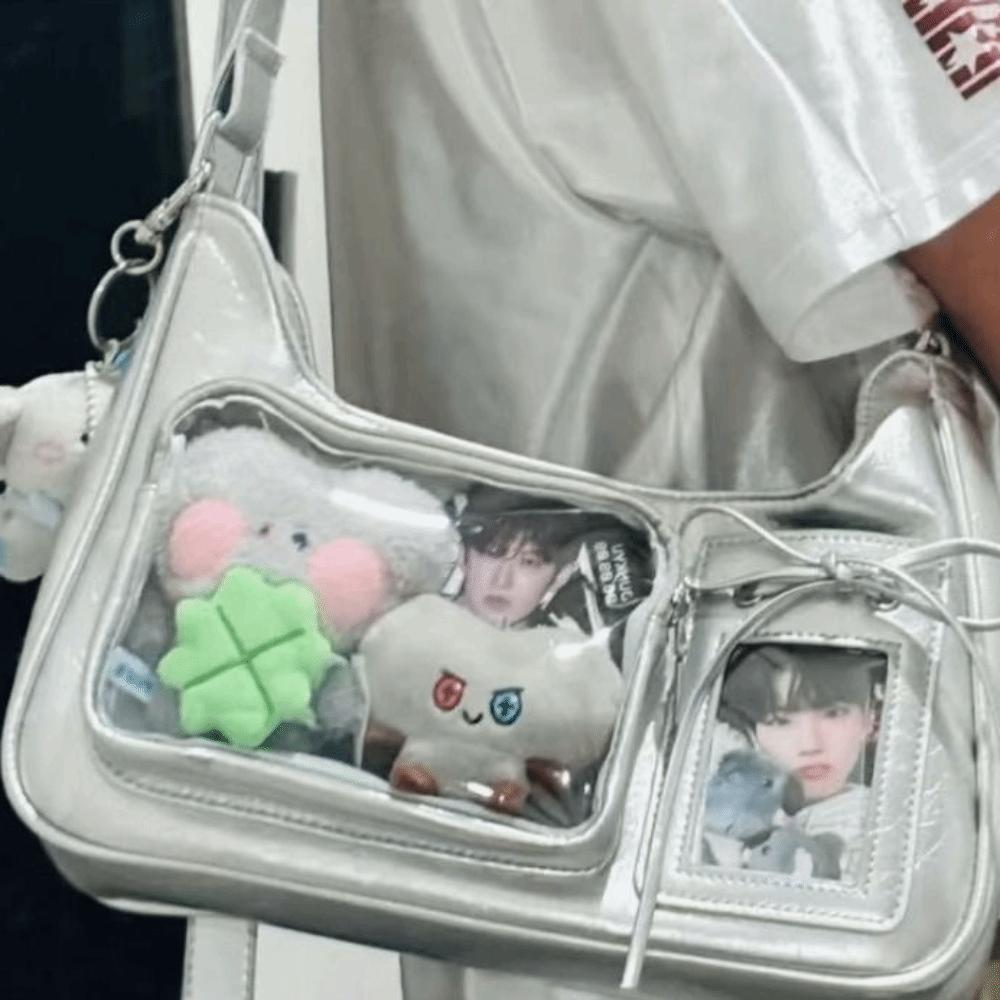 Japanese Style Transparent Itabag Pvc Lolita Handbag Lovely JK Shoulder Bag  Travel