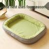All-Season Dog & Cat House: Cozy, Winter-warm Bed for Small To Medium Pets, Featuring Sofa Cushion. Not Removable for Washing.