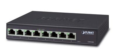 Planet 8-Port 1000Base-T Desktop, Gsd-805