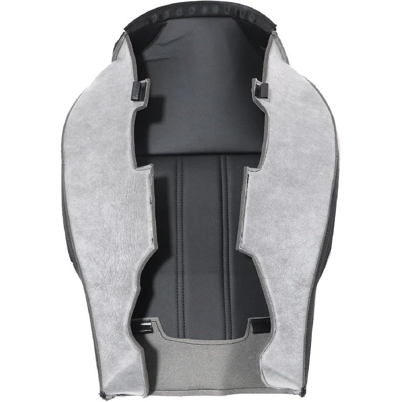 NLQR Přední strana řidiče Spodní náhradní potah sedadla Mikrovlákno Kůže Černý Nepropíchaný Kompatibilní s Chrysler Town & Country 2008 2009 2010