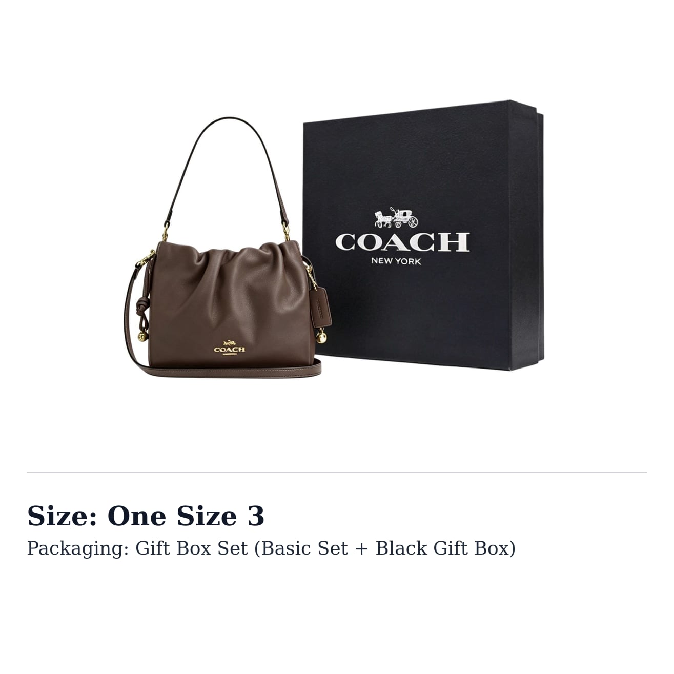 COACH Faye ādas crossbody soma, pleca