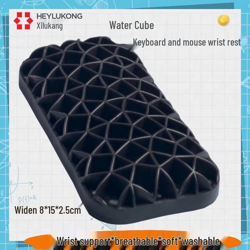 New Type Computer Keyboard & Mouse Pad with Soft, Non-Slip, Breathable Wrist Support