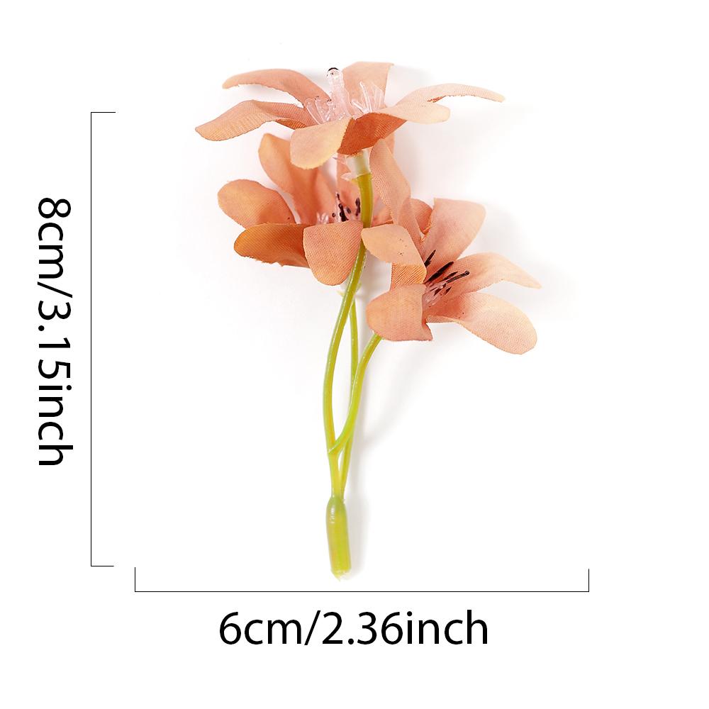 10/20 Stück Künstliche Seidenblumen Köpfe Farbverlauf Orchidee Magnolienblüte Für Heimdeko Hochzeitsdekoration DIY Haarnadel Zubehör