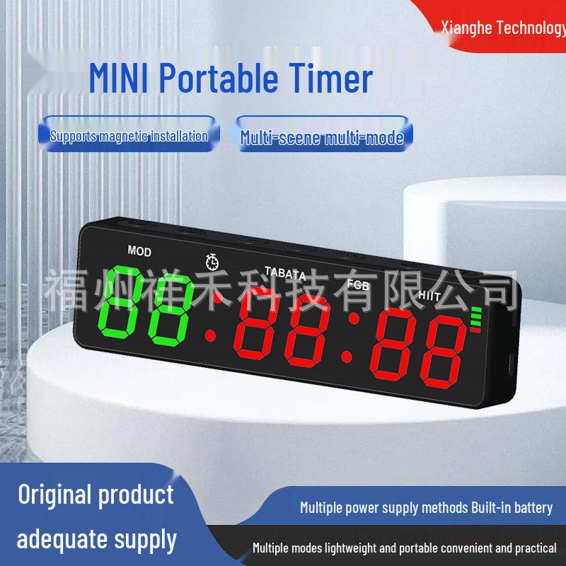 

1 Portable Outdoor Magnetic Fitness Countdown Timer for Boxing & Training