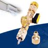 HVAC for Valve Core Remover for w/ Dual 1/4 and 5/16 Service Ports for Valve Cor