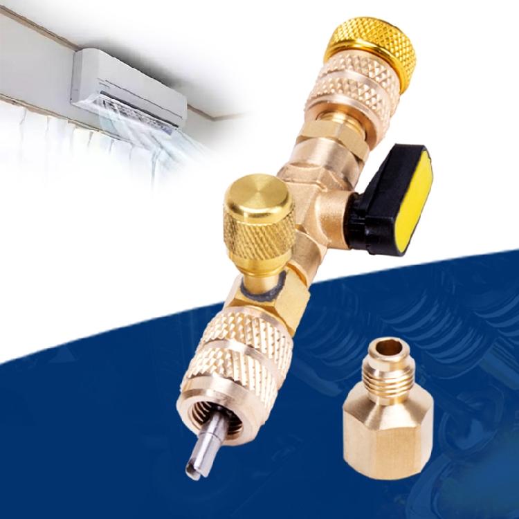 HVAC for Valve Core Remover for w/ Dual 1/4 and 5/16 Service Ports for Valve Cor