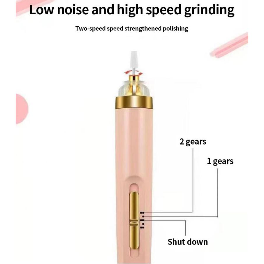Professionelle elektrische Nagelbohrmaschine Pediküre Maniküre Bohrer Set Fräser Set Nagelfeile 20000 U/min Polierausrüstung