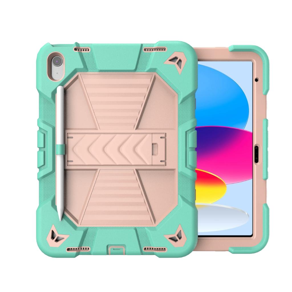 Silicone Kickstand Tablet Case for Tab A9 Plus 11 Inch Leather Material Shockproof Cover Model Wihitop
